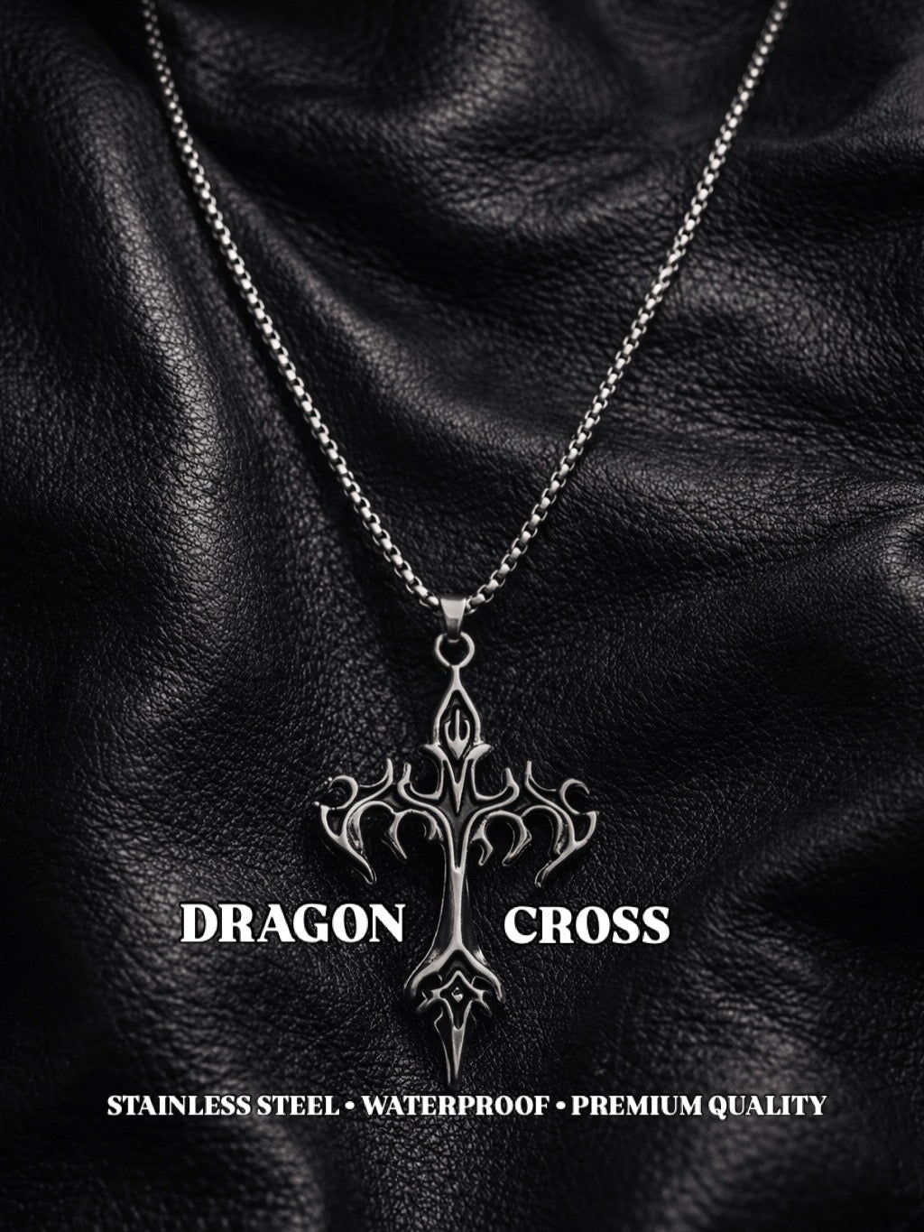 DRAGON CROSS PENDANT-PREMIUM