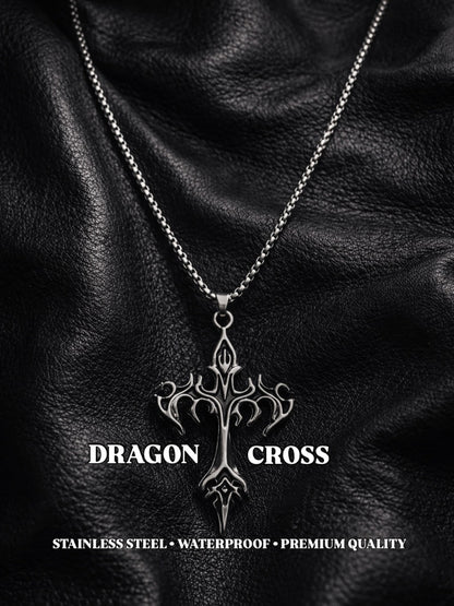 DRAGON CROSS PENDANT-PREMIUM