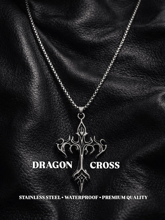 DRAGON CROSS PENDANT-PREMIUM