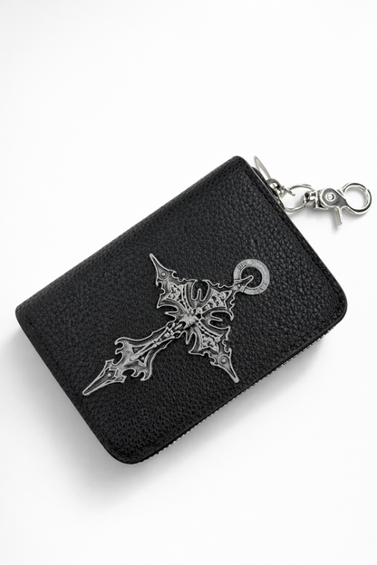 PREMIUM SKELETON DESIGN LEATHER CARD CASE