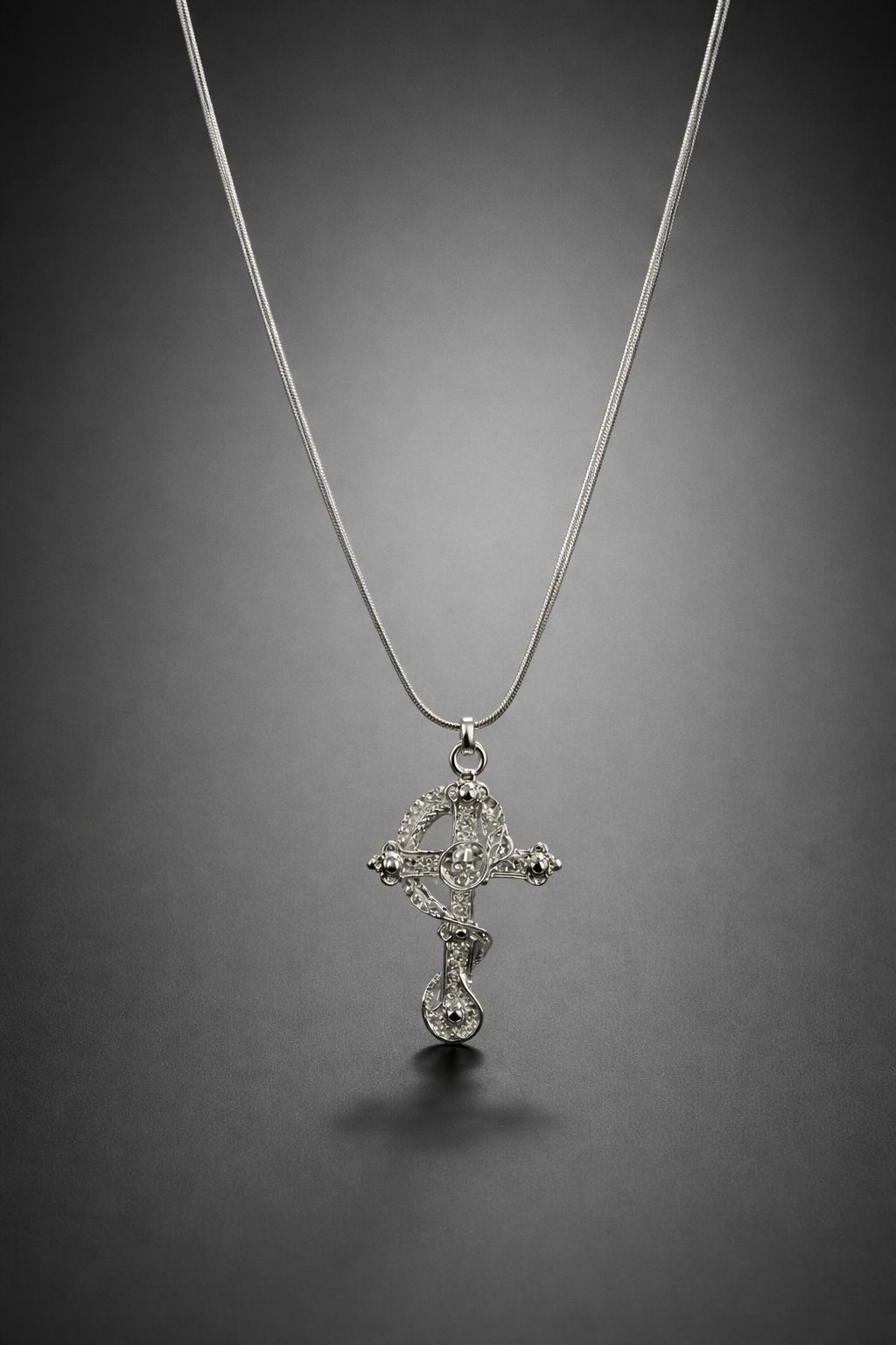 Snake Cross Pendant-PREMIUM