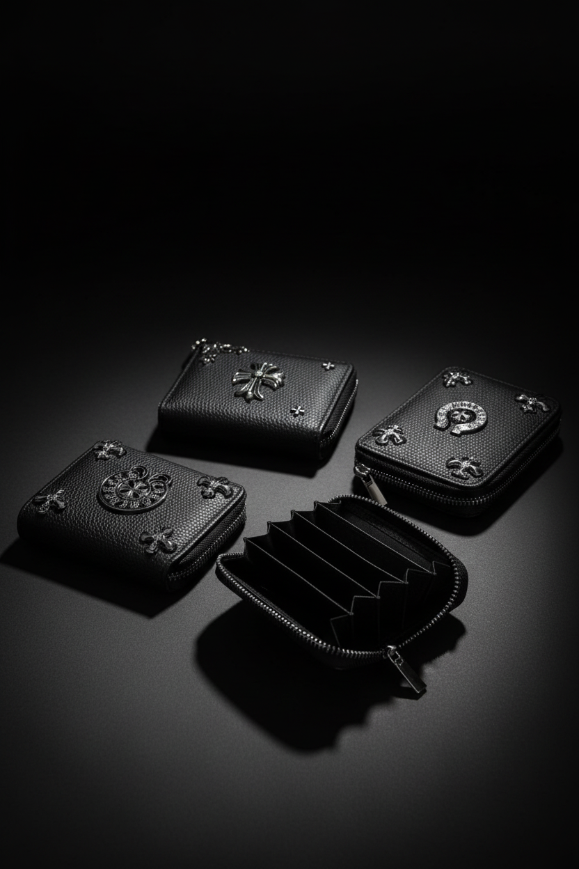 Chrome Heart Card Case – Dark Luxury Editorial