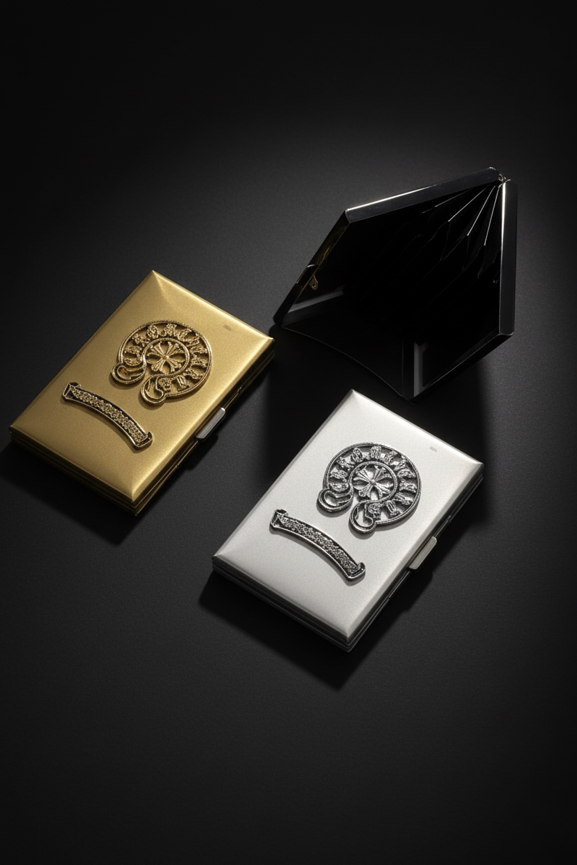 Dark Luxury Card Cases Editorial 2